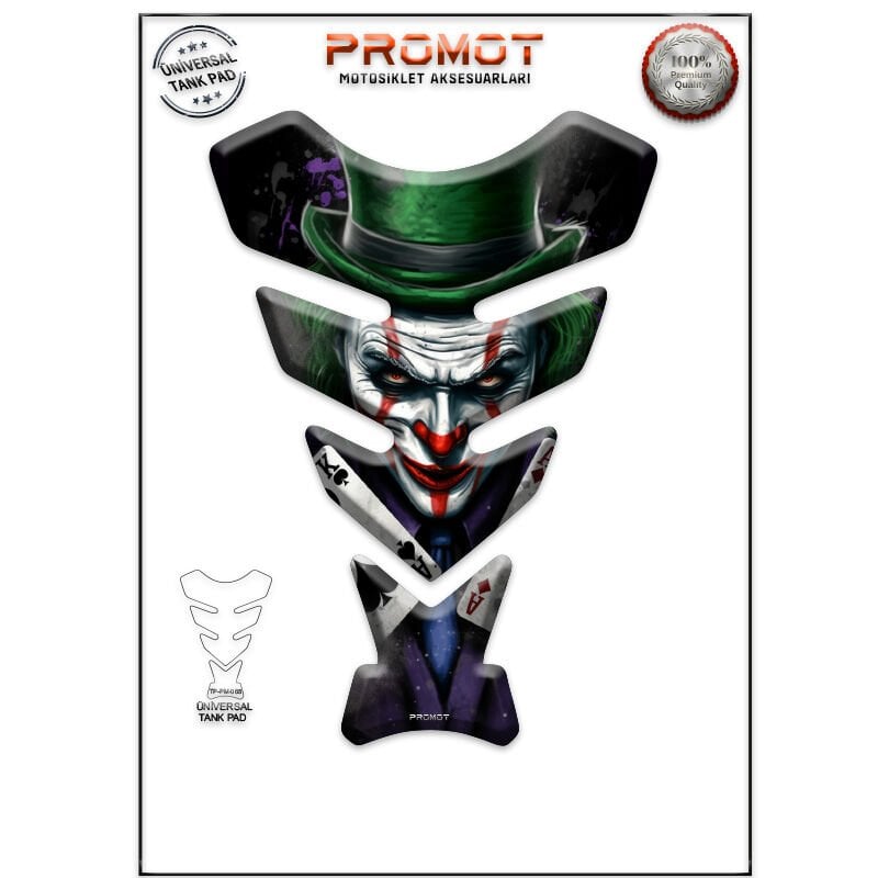 Universal Motosiklet Tank Pad 3D Sticker 0065