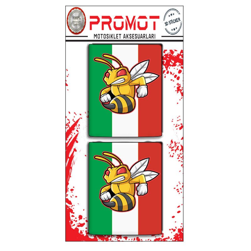 VESPA DAMLA LOGO STİCKER