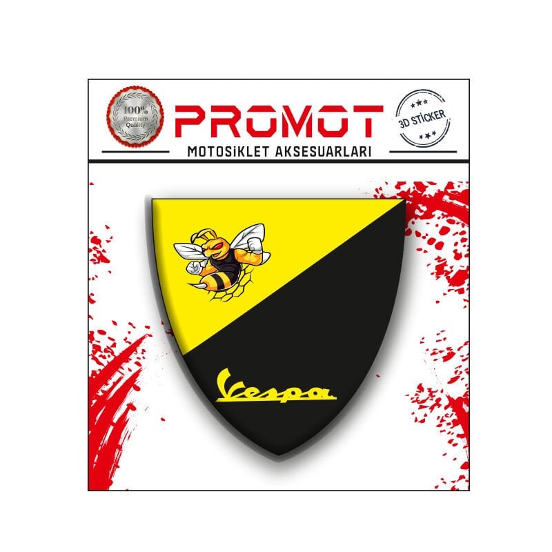VESPA DAMLA LOGO STİCKER