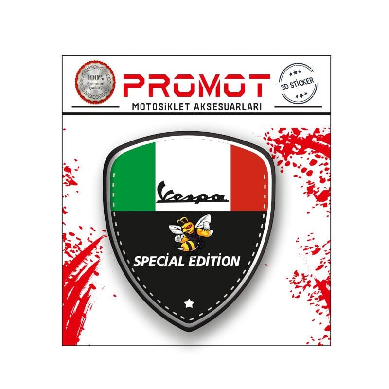 VESPA DAMLA LOGO STİCKER