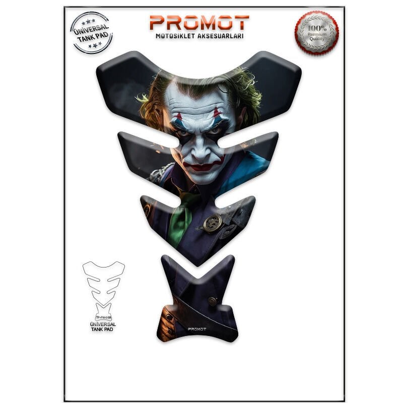 Universal Motosiklet Tank Pad 3D Sticker 0069