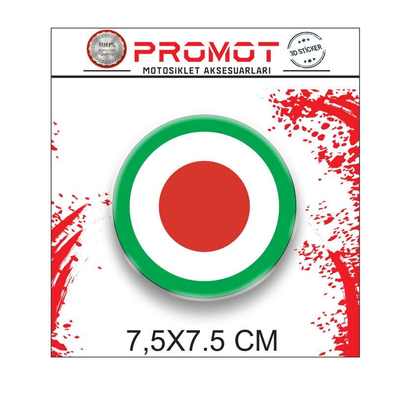 VESPA DAMLA LOGO STİCKER