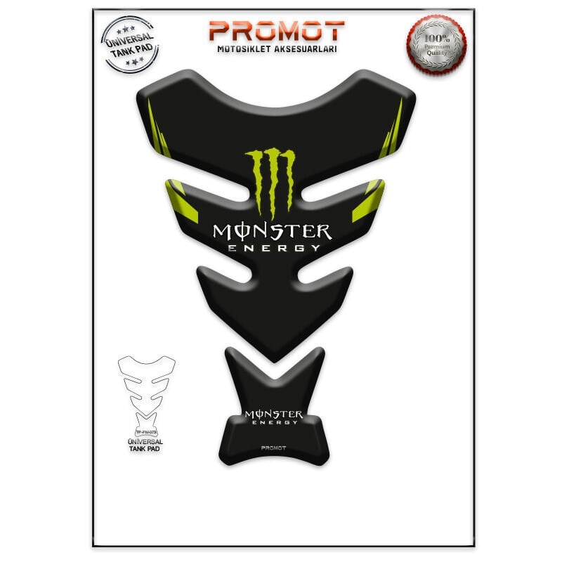 Universal Motosiklet Tank Pad 3D Sticker 0073