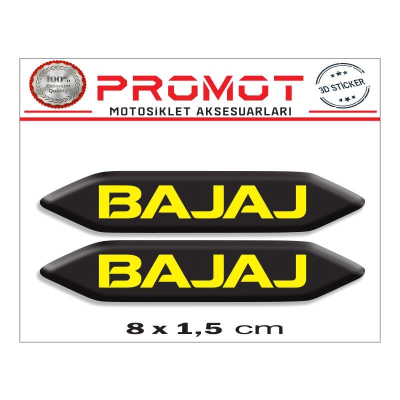 BAJAJ DAMLA LOGO STİCKER