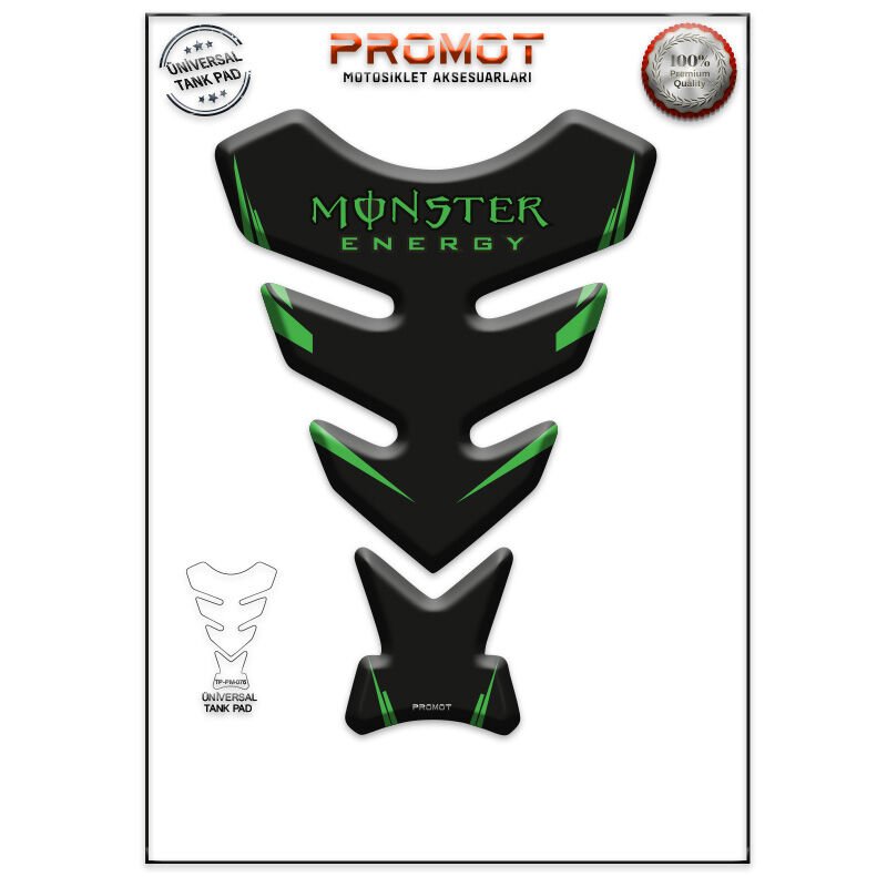 Universal Motosiklet Tank Pad 3D Sticker 0076