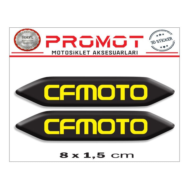 CF MOTO DAMLA LOGO STİCKER