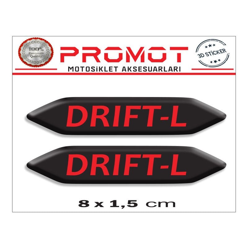 DRİFT-L DAMLA LOGO STİCKER