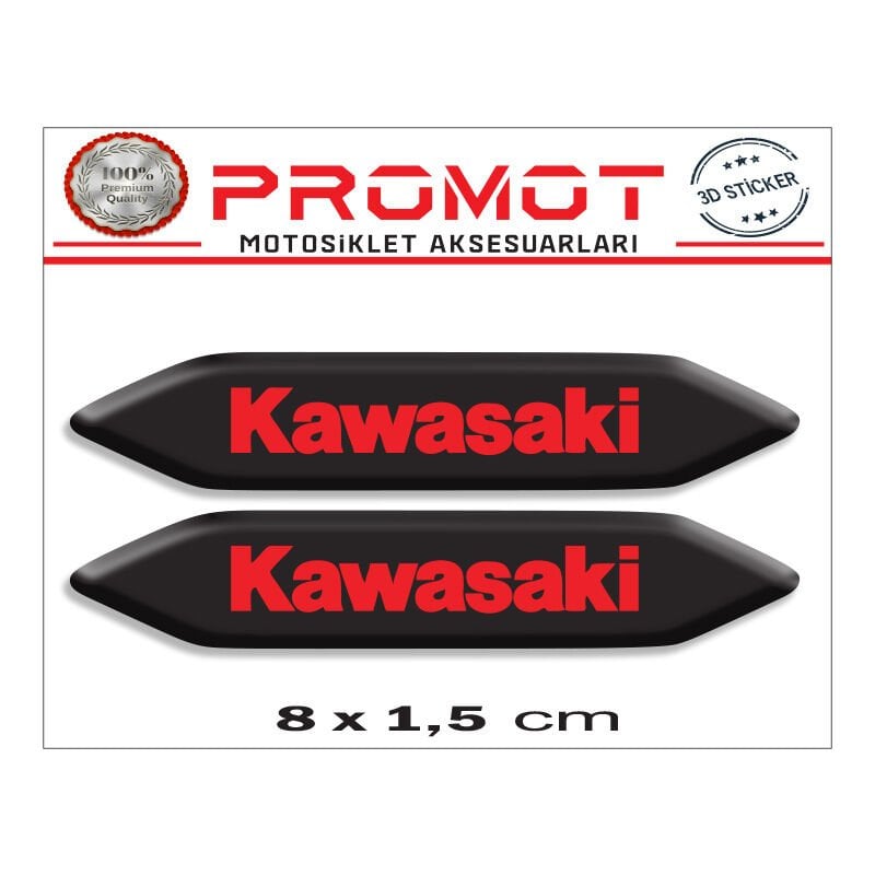 KAWASAKİ DAMLA LOGO STİCKER
