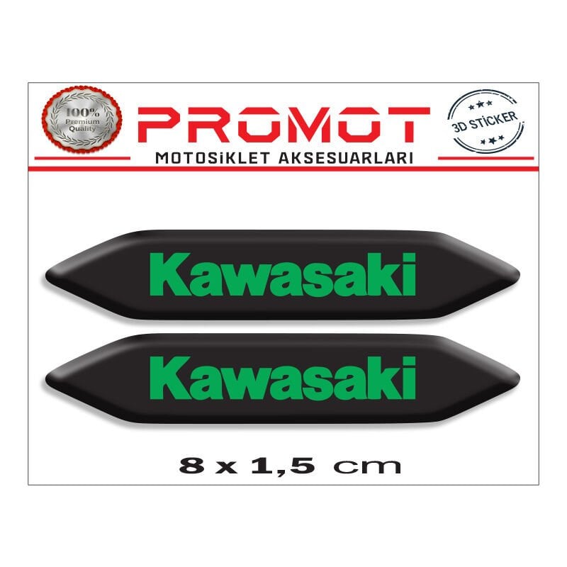 KAWASAKİ DAMLA LOGO STİCKER