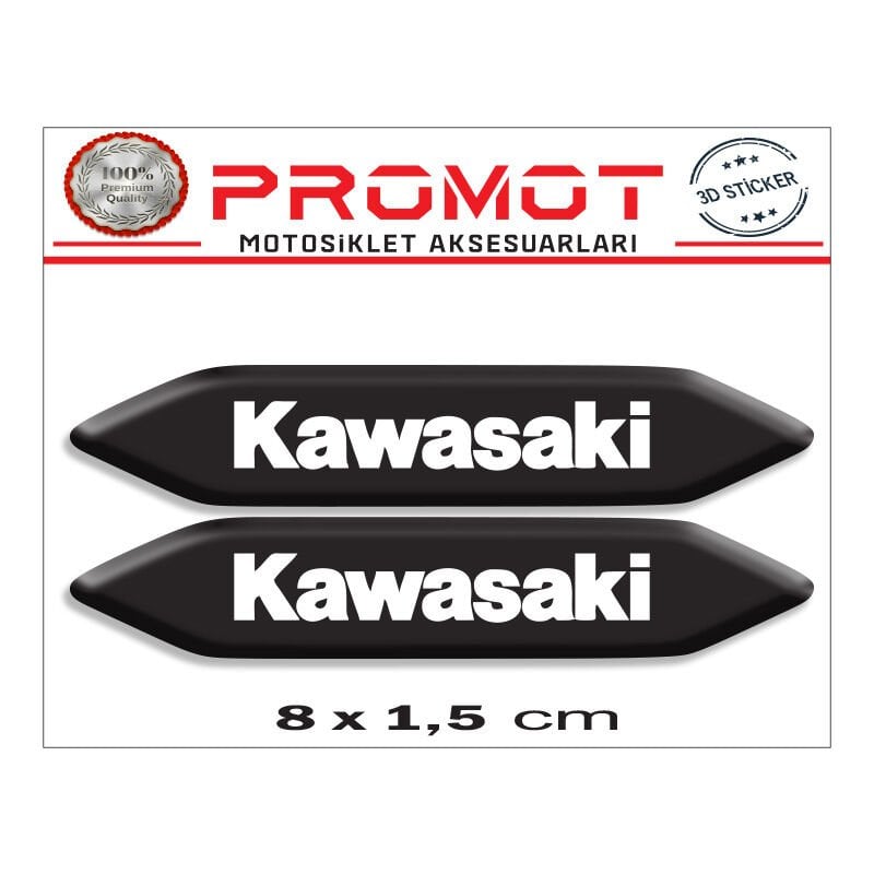 KAWASAKİ DAMLA LOGO STİCKER