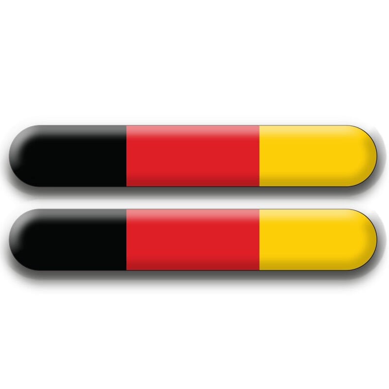 ALMANYA BAYRAK DAMLA LOGO STİCKER