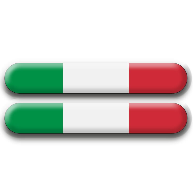 ITALYA BAYRAK DAMLA LOGO STİCKER