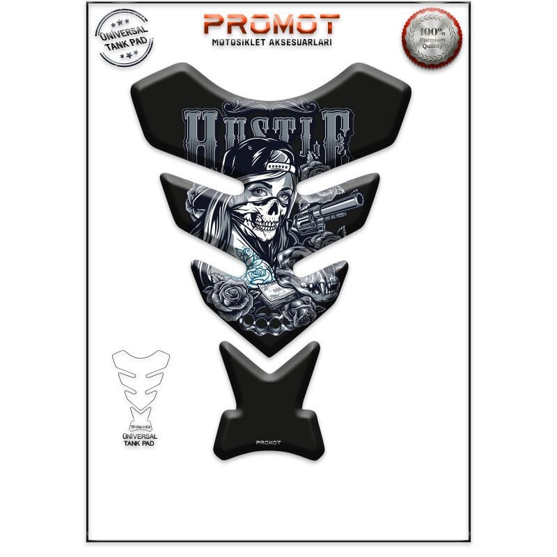 Universal Motosiklet Tank Pad 3D Sticker 0103