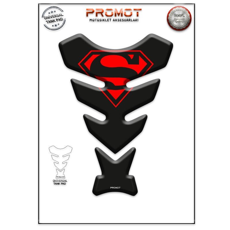 Universal Motosiklet Tank Pad 3D Sticker 0116