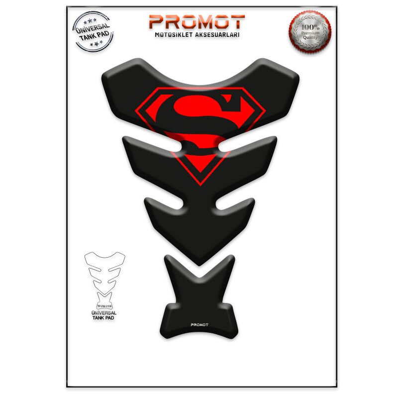Universal Motosiklet Tank Pad 3D Sticker 0116