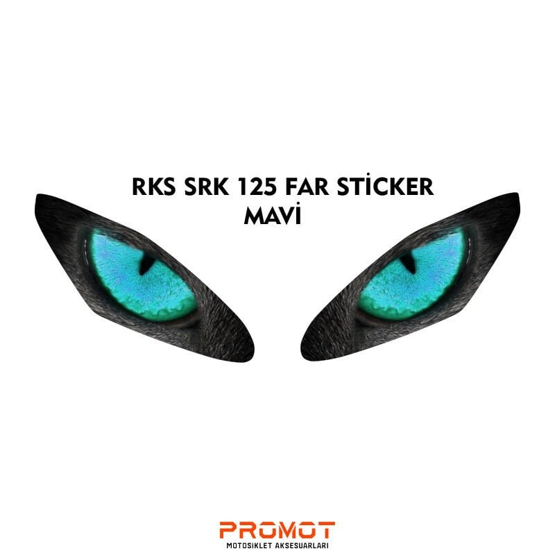 SRK 125 R 2023 - 2026 UYUMLU FAR STİCKER