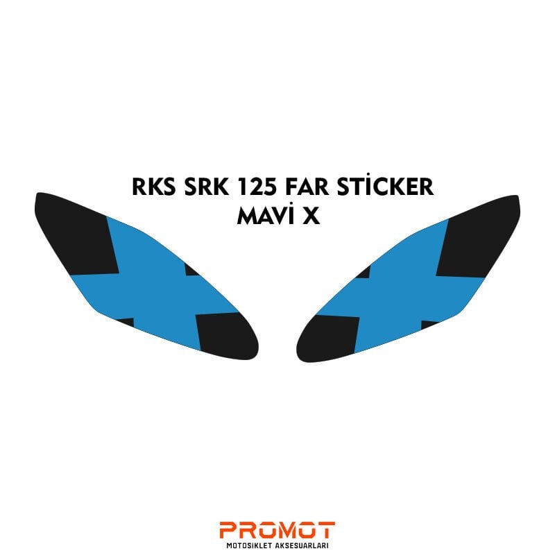 SRK 125 R 2023 - 2026 UYUMLU FAR STİCKER