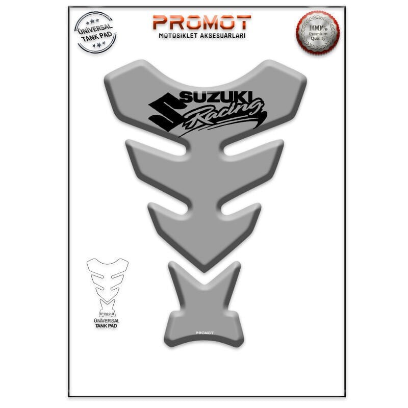 Universal Motosiklet Tank Pad 3D Sticker 0121