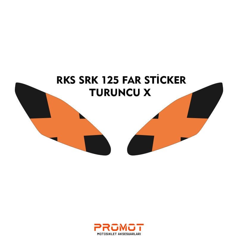 SRK 125 R 2023 - 2026 UYUMLU FAR STİCKER