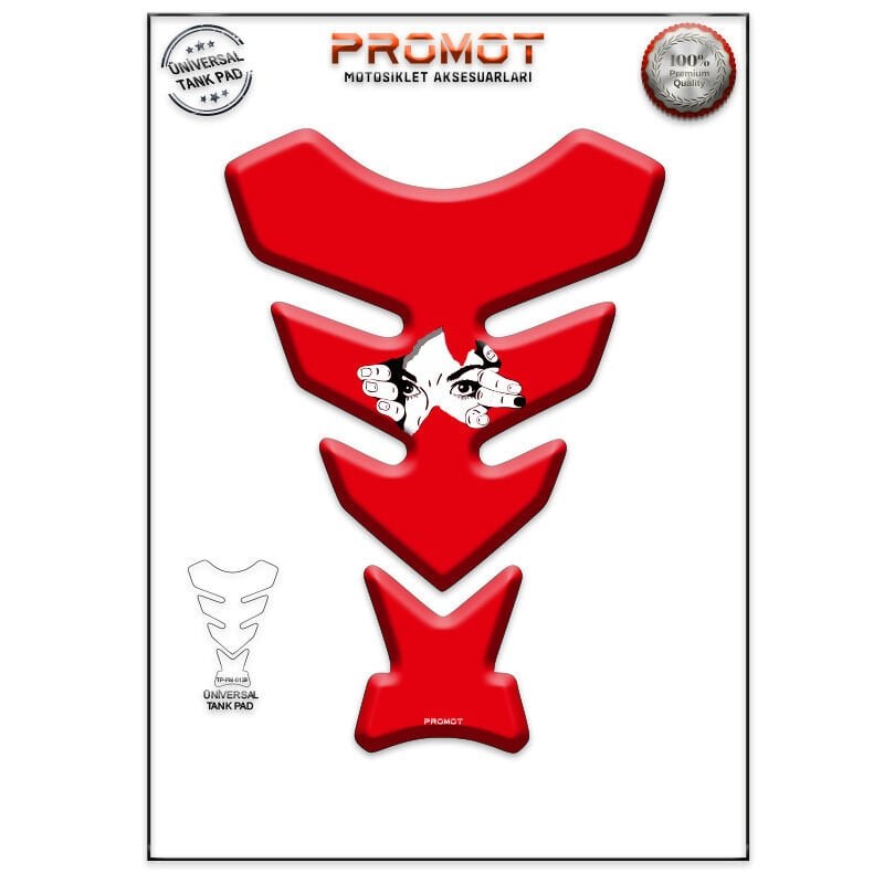 Universal Motosiklet Tank Pad 3D Sticker 0129
