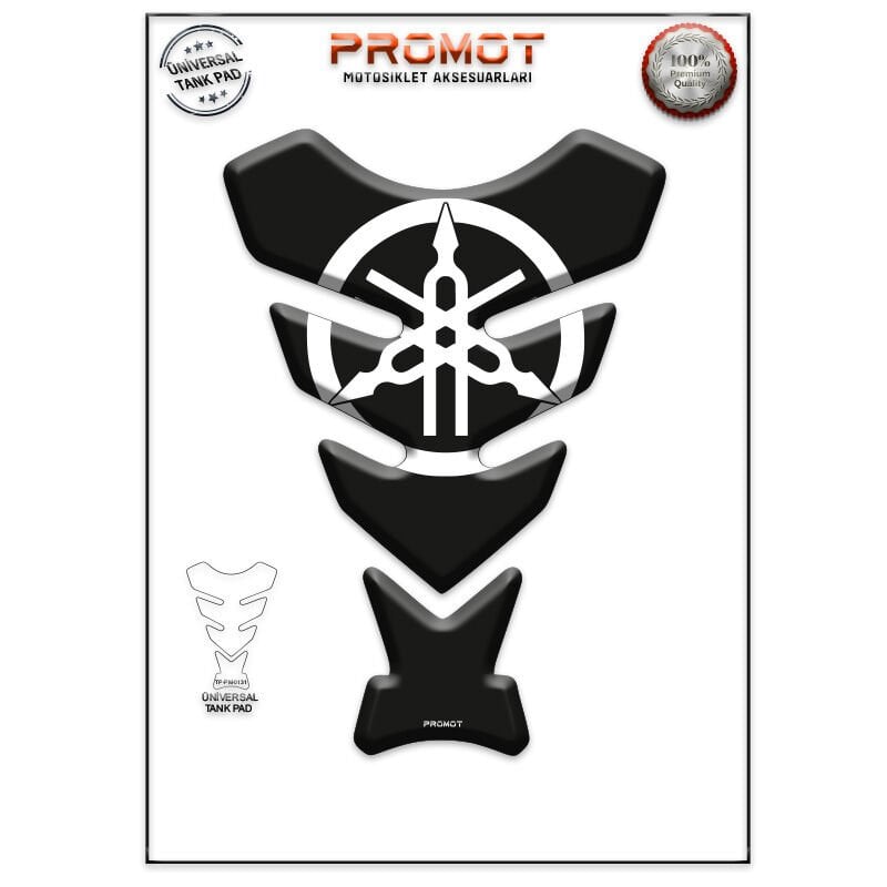 Universal Motosiklet Tank Pad 3D Sticker 0131