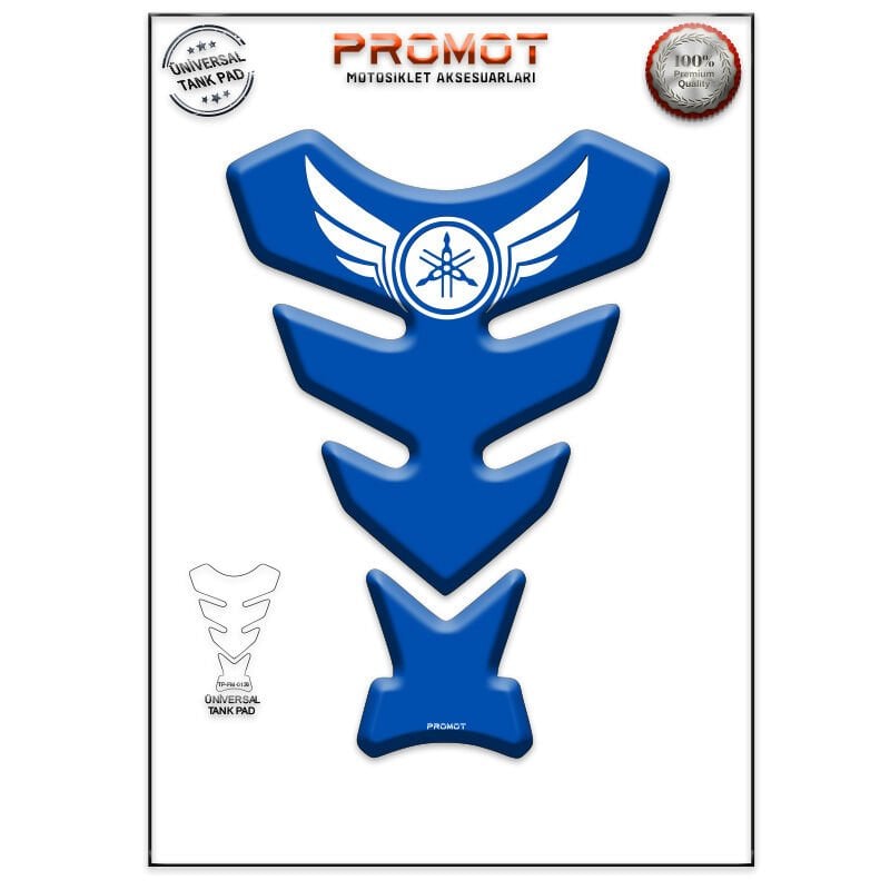 Universal Motosiklet Tank Pad 3D Sticker 0136