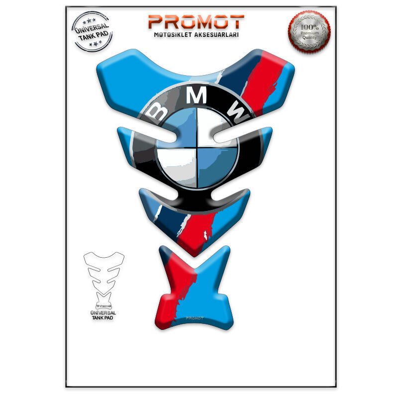 Universal Motosiklet Tank Pad 3D Sticker 0149