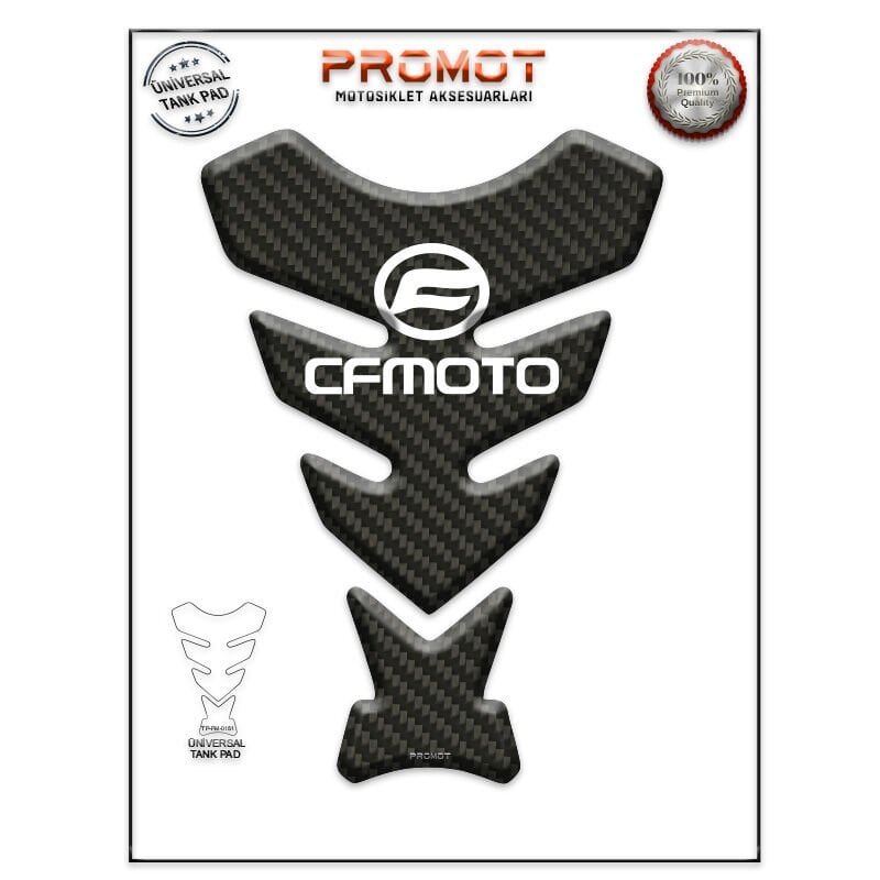 Universal Motosiklet Tank Pad 3D Sticker 0151