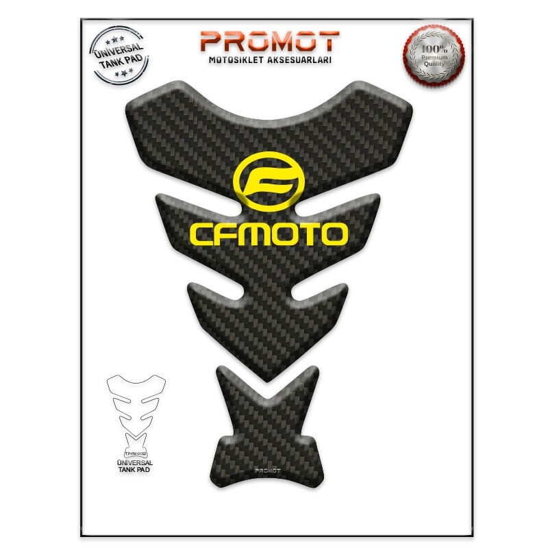 Universal Motosiklet Tank Pad 3D Sticker 0152