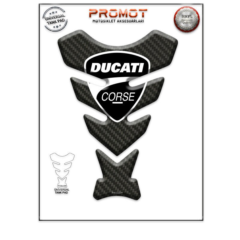 Universal Motosiklet Tank Pad 3D Sticker 0156