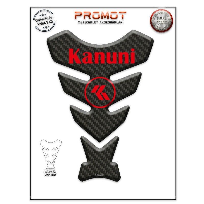 Universal Motosiklet Tank Pad 3D Sticker 0160