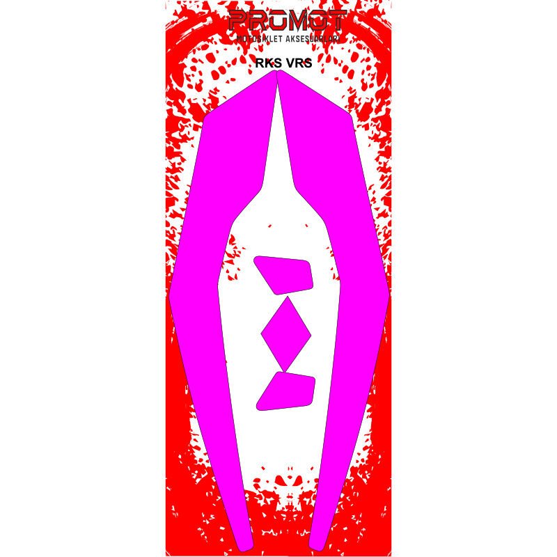 VRS 125 UYUMLU FAR ÜSTÜ ŞEFFAF FİLM STİCKER