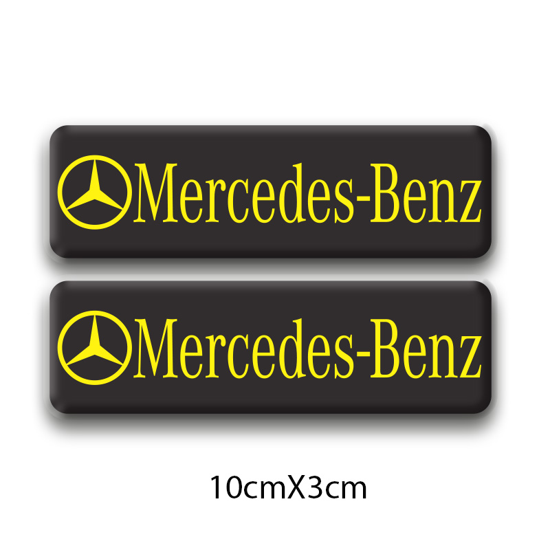 MERCEDES-BENZ 3D DAMLA 2'Lİ LOGO 3