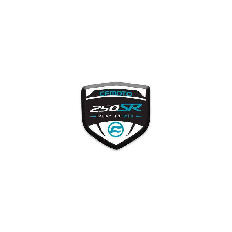 250SR 3D KABARTMALI SİPERLİK CAMI STİCKER 3