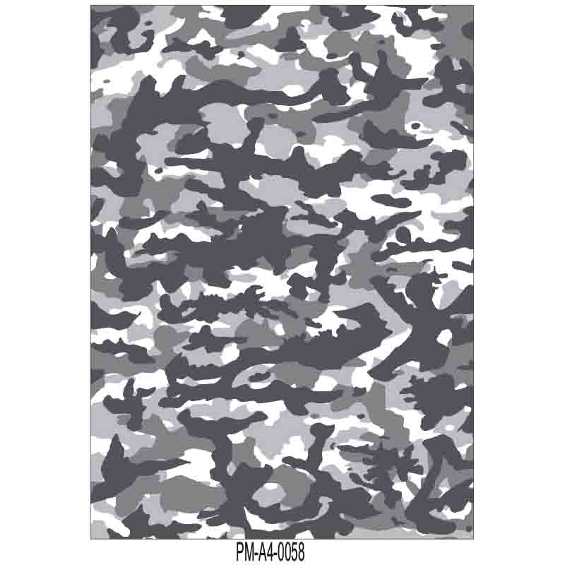 KAMUFLAJ TEK PARÇA MOTOSİKLET KAPLAMA STİCKER 03