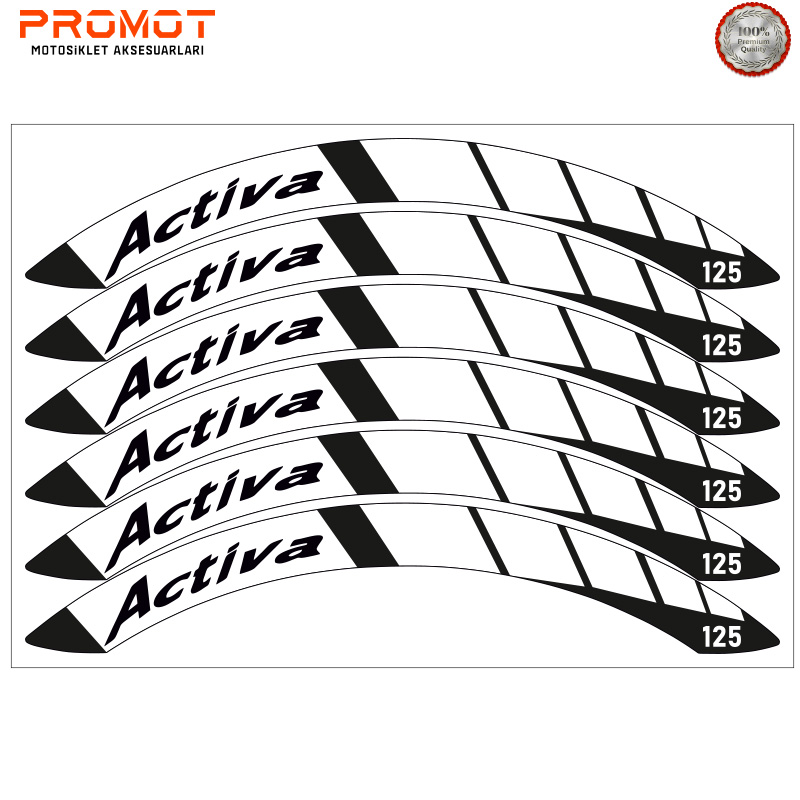 HONDA ACTİVA UYUMLU JANT ŞERİDİ 1
