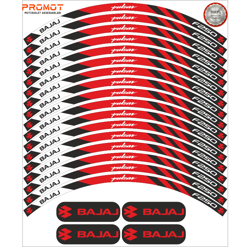 BAJAJ PULSAR F250 UYUMLU JANT ŞERİDİ 2