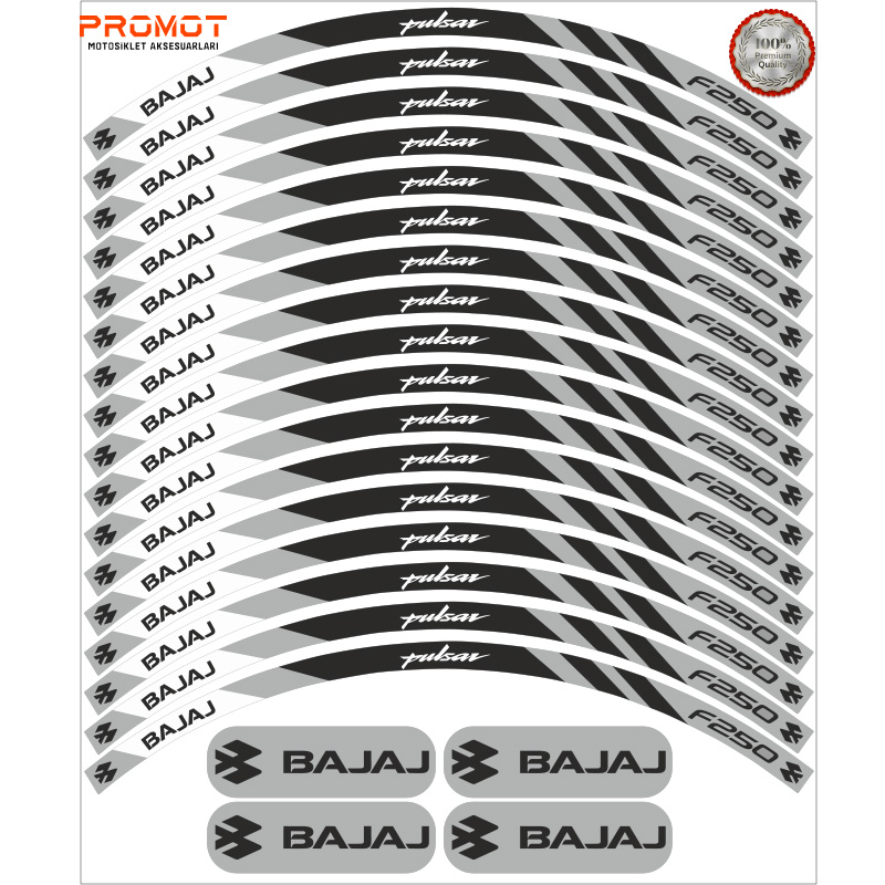 BAJAJ PULSAR F250 UYUMLU JANT ŞERİDİ 7
