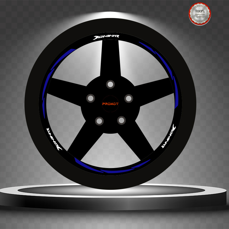 DOMİNAR REKLEFTİF MAVİ 3 PARÇALI JANT ŞERİDİ