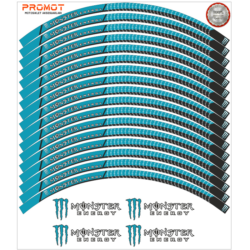MONSTER TASARIMLI JANT ŞERİDİ 8