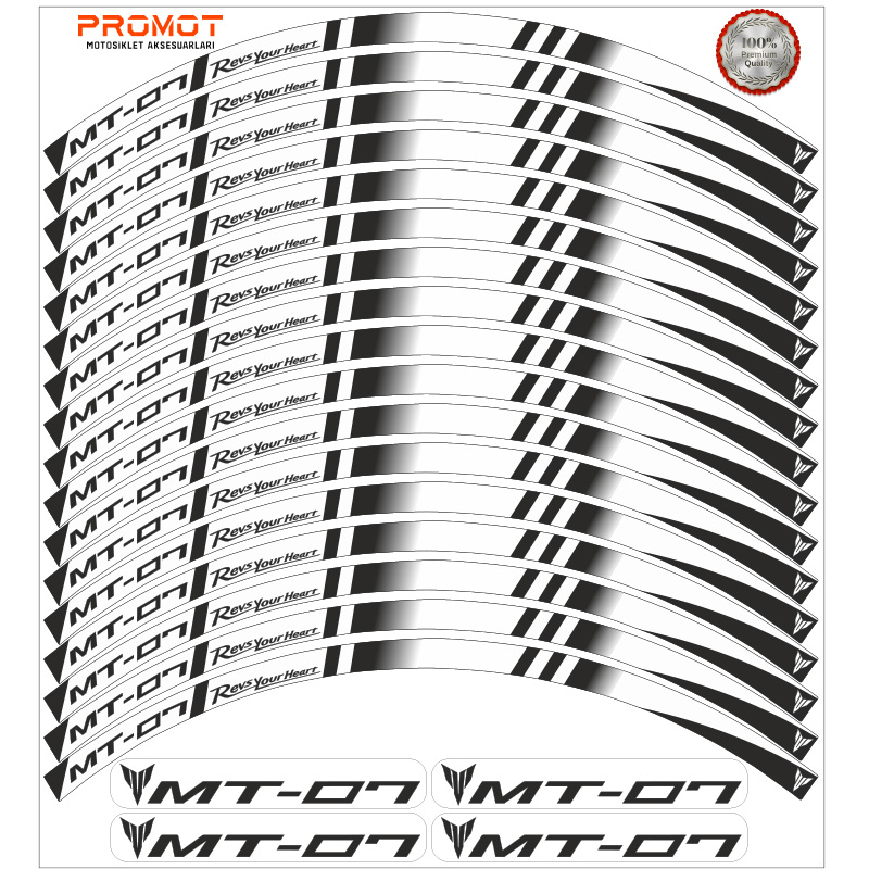 YAMAHA MT 07 UYUMLU JANT ŞERİDİ 4