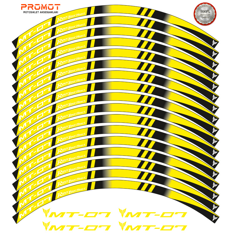 YAMAHA MT 07 UYUMLU JANT ŞERİDİ 6