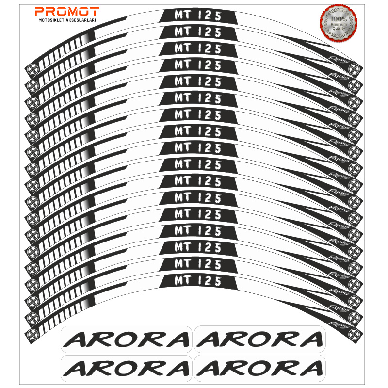 ARORA MT 125 UYUMLU JANT ŞERİDİ 3