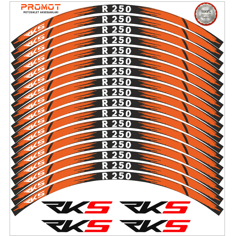 RKS R250 UYUMLU JANT ŞERİDİ 5