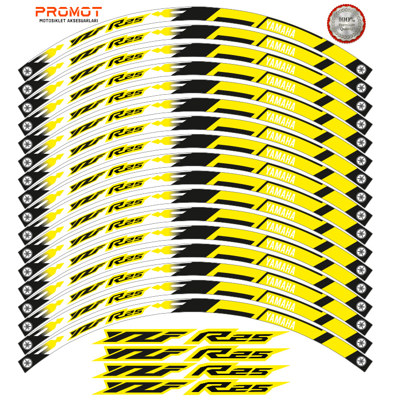 YAMAHA R25 UYUMLU JANT ŞERİDİ 4