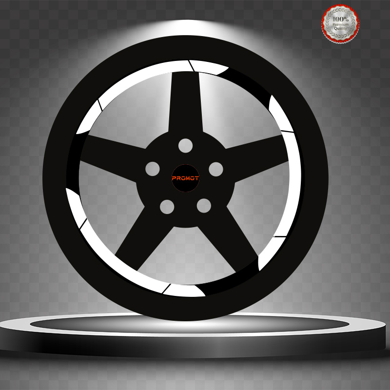 ÜNİVERSAL GENİŞ REFLEKTİF BEYAZ JANT ŞERİDİ 