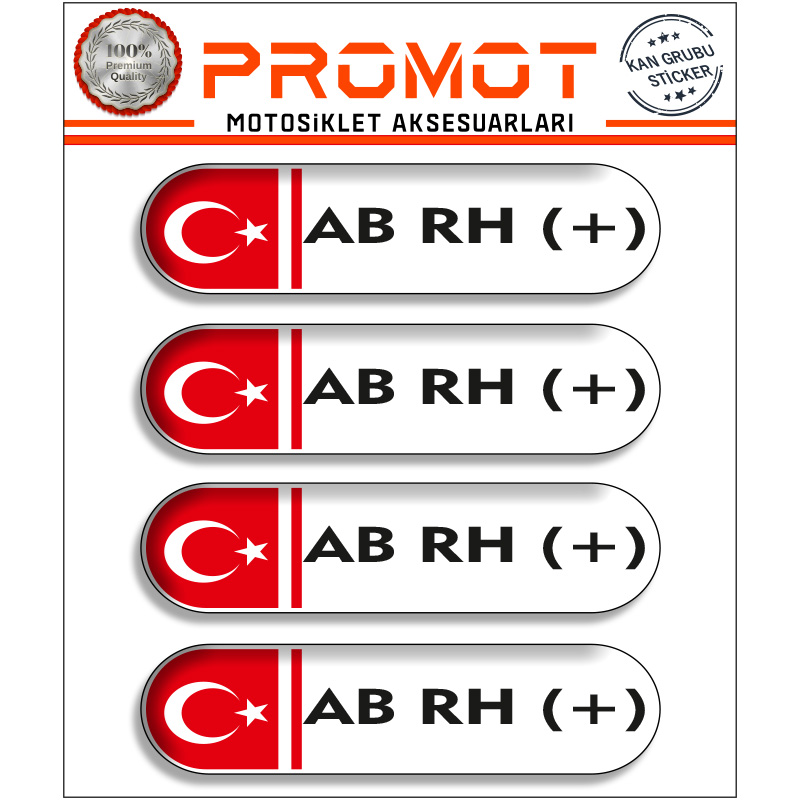 KAN GRUBU 3D STİCKER 4'LÜ