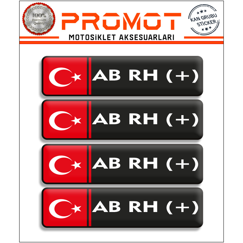 KAN GRUBU 3D STİCKER 4'LÜ