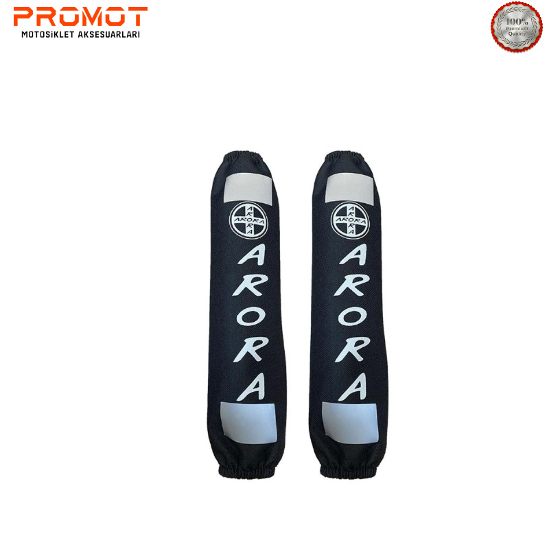 ARORA  BEYAZ AMORTİSÖR KILIFI REFLEKTÖRLÜ