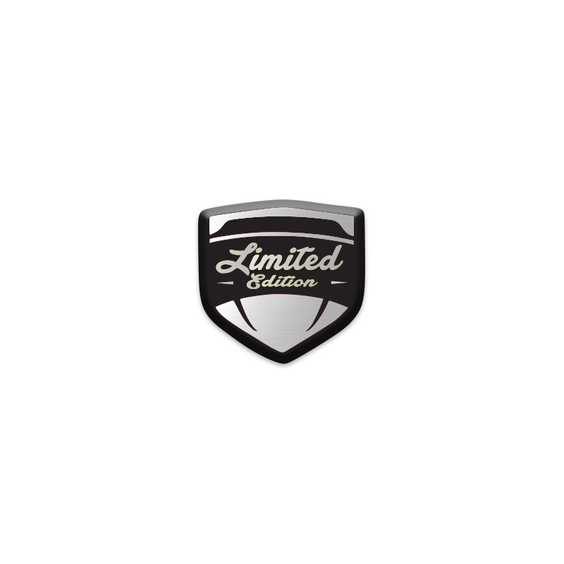 LİMİTED EDİTİON 3D KABARTMALI SİPERLİK CAMI STİCKER 07